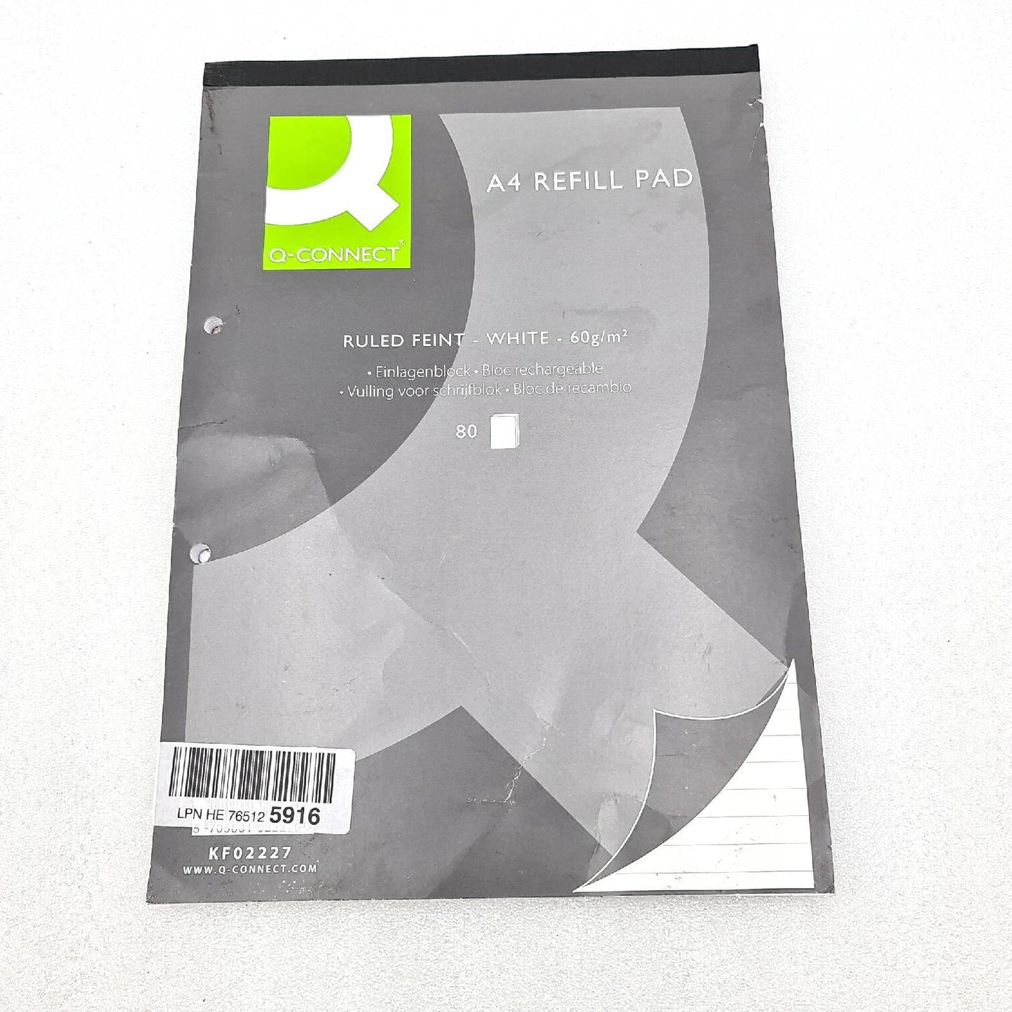 F A4 Refill Pad schwach leichte Verschmutzung Cover