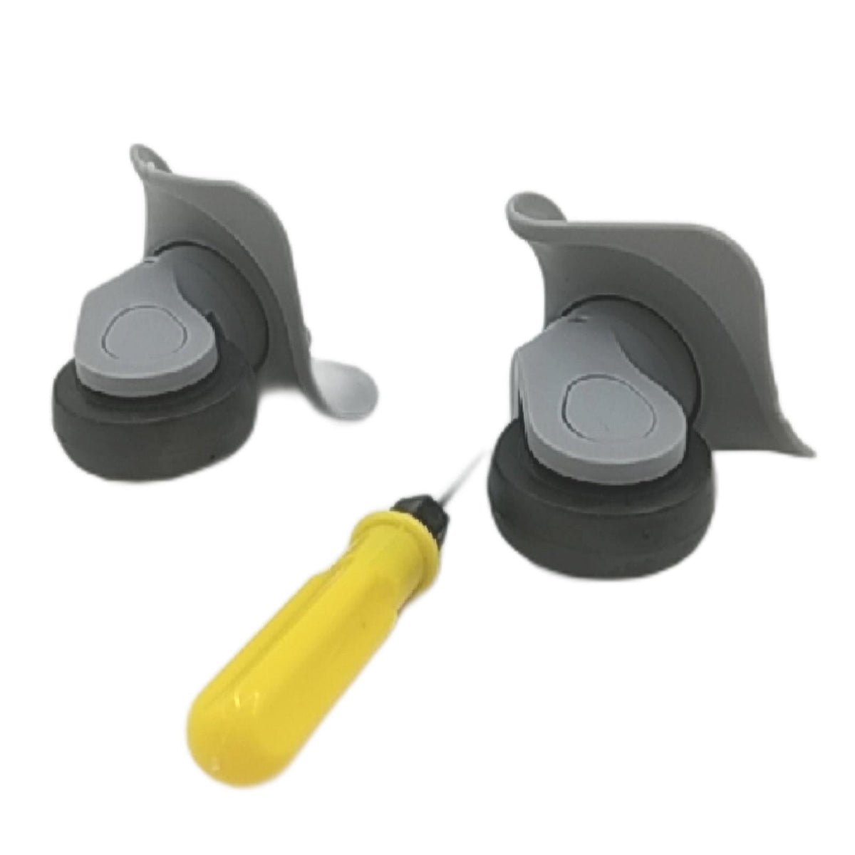 Yibuy Ersatzräder Gepäckrollen DIY 91x97x49mm links rechts Set