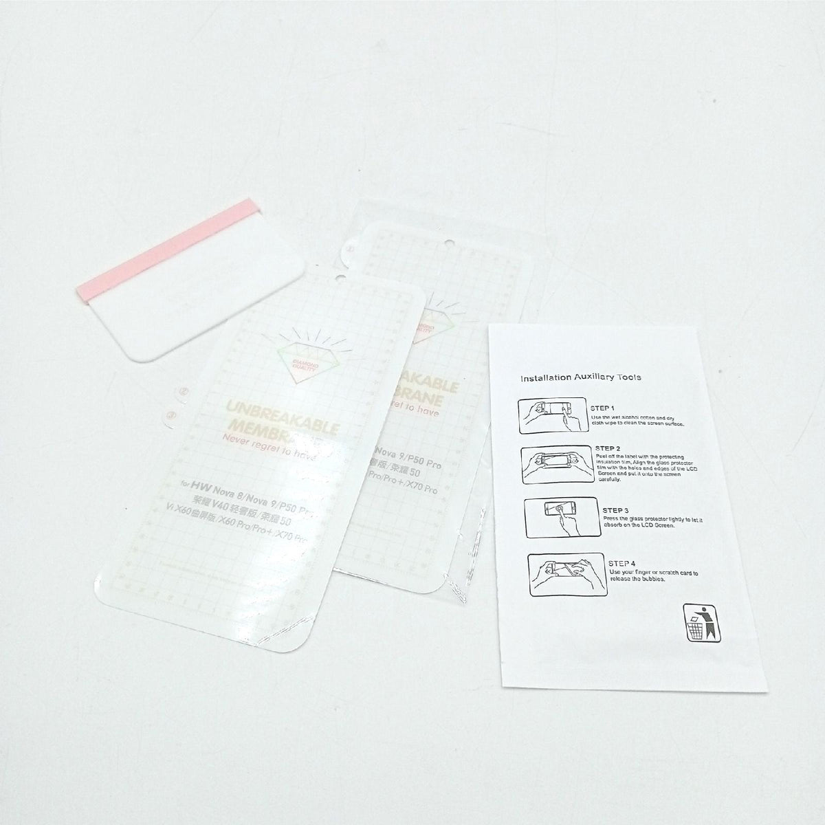Huawei Displayschutzfolie Schutz Zubehör P50 pro TPU transparente Schutzfolie optimaler Schutz für Huawei P50