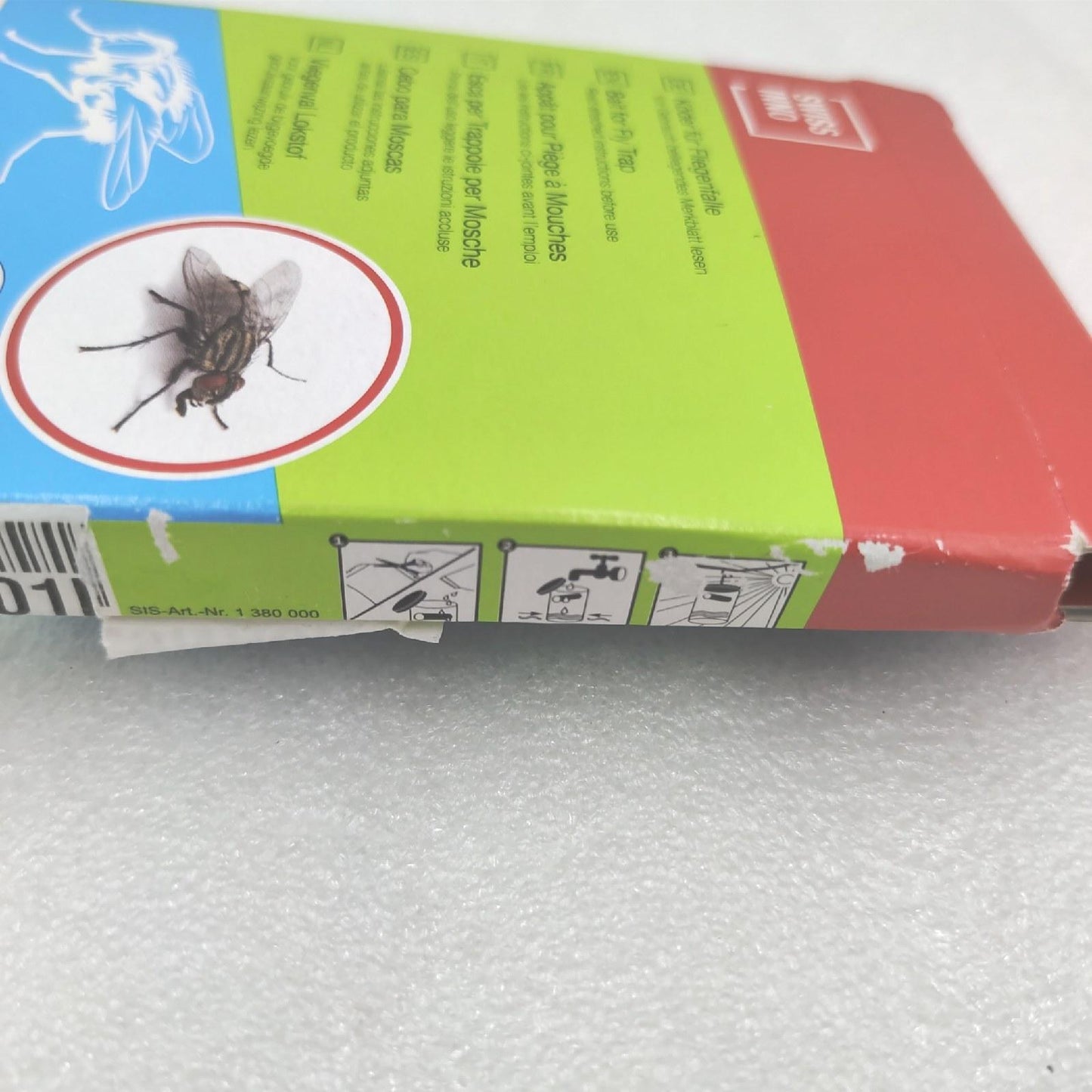 SWISSINNO Nachfüll-Lockstoff für Fliegenfalle – Flüssiger Köder für Außenbereich, kompatibel mit SWISSINNO Outdoor Fliegenfallen, 2 Nachfüllpackung
