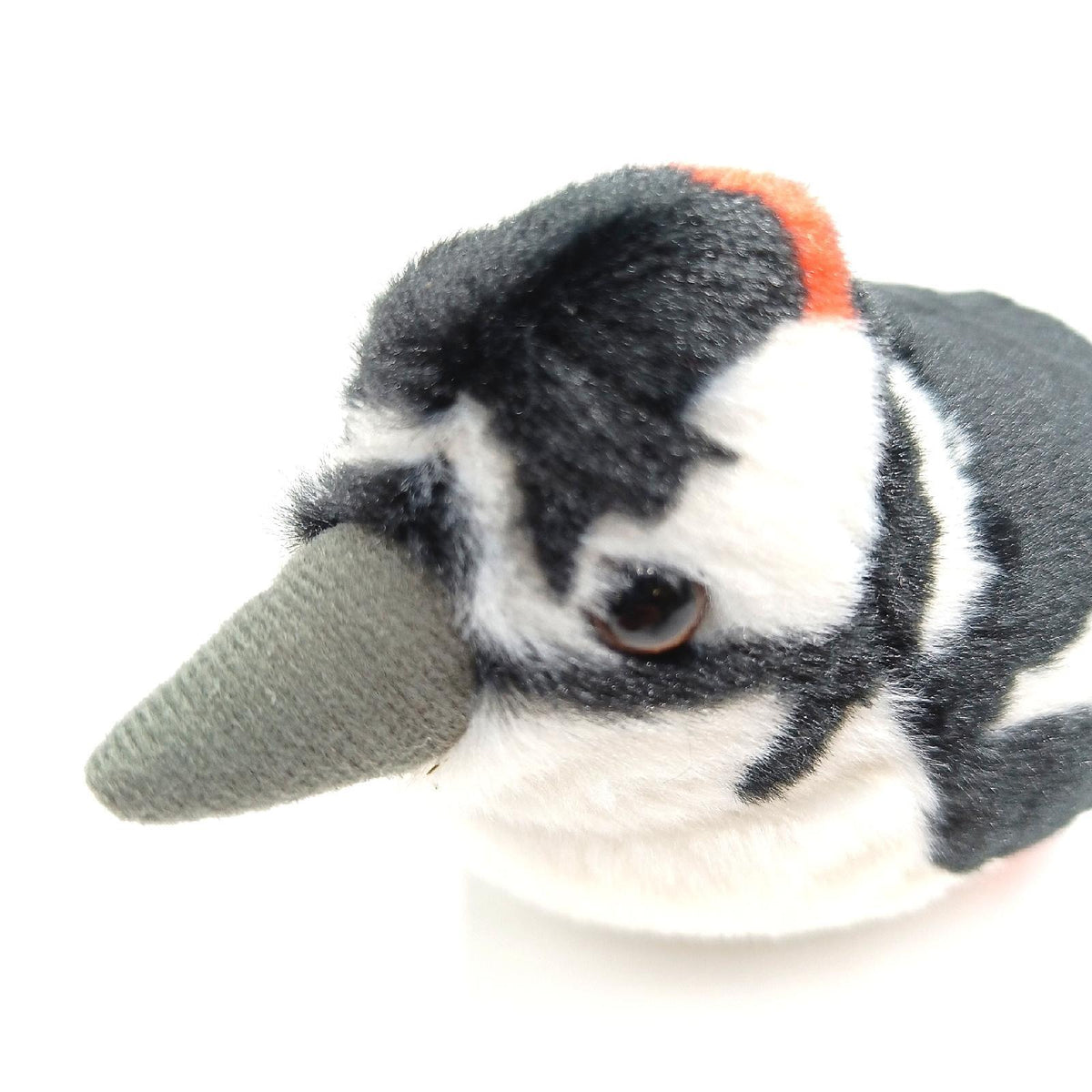 Wild Republic BIRD19501 GROSSFARBIGES Holz Plüschtier  19501  Schwarz/Weiß  13-16 cm