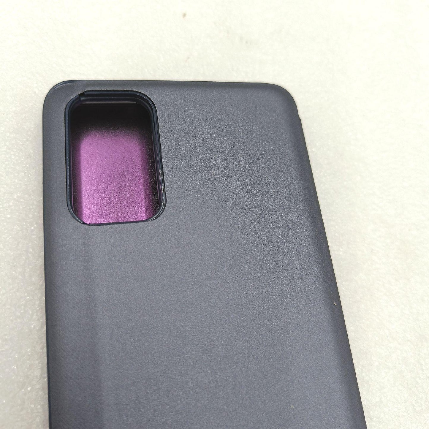MLOTECH Hülle Smartphone Zubehör Samsung S20 Plus Flip Transparent Spiegelfunktion Schutz