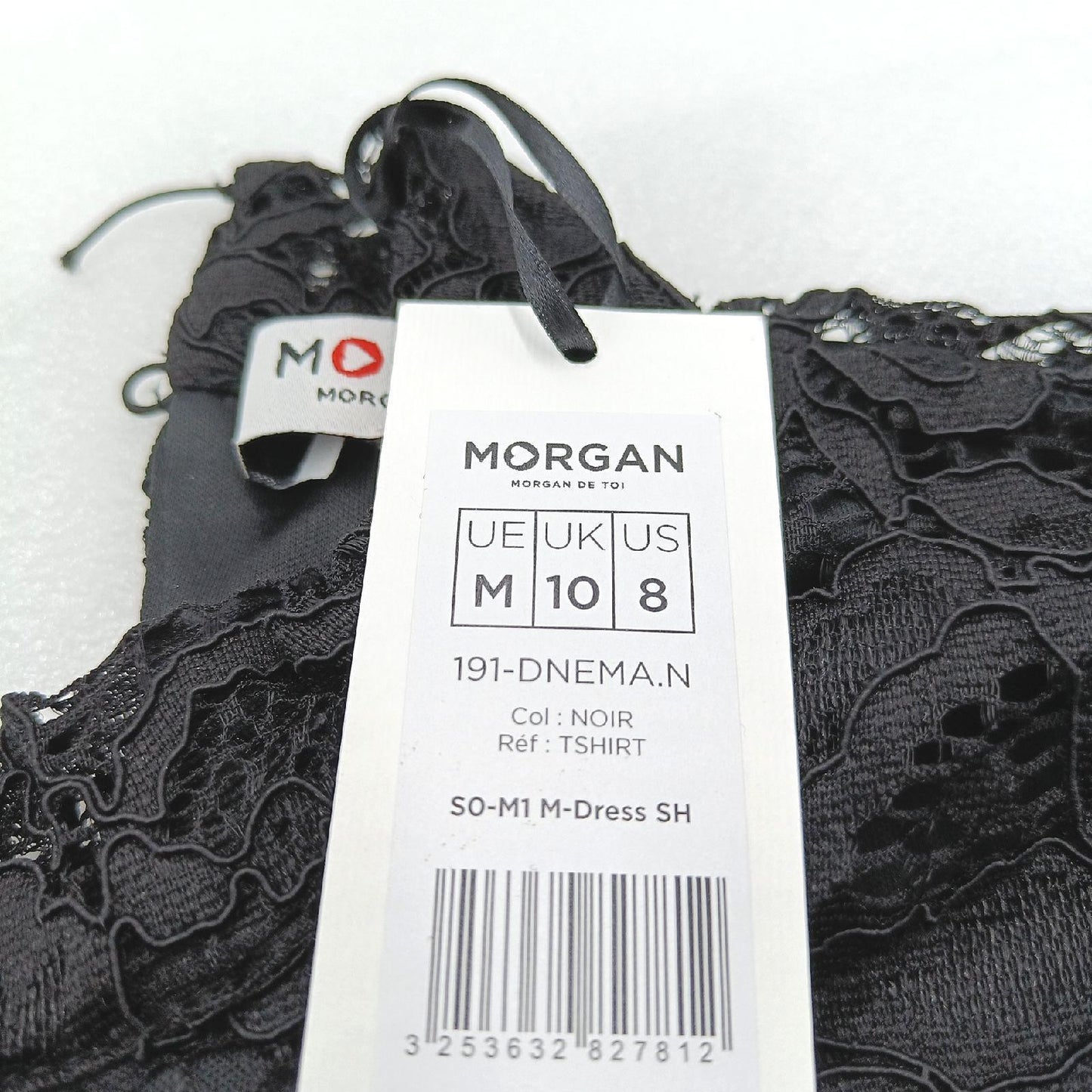 Morgan Damen 191-dnema.n/noir T-Shirt, Schwarz (Noir Noir), Medium (Herstellergröße: TM)