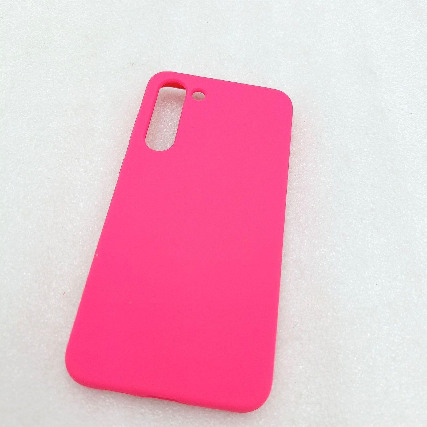 kwmobile Handyhülle Schutz Samsung Galaxy S23 Plus Case Silikon Kabelloses Laden Neon Pink