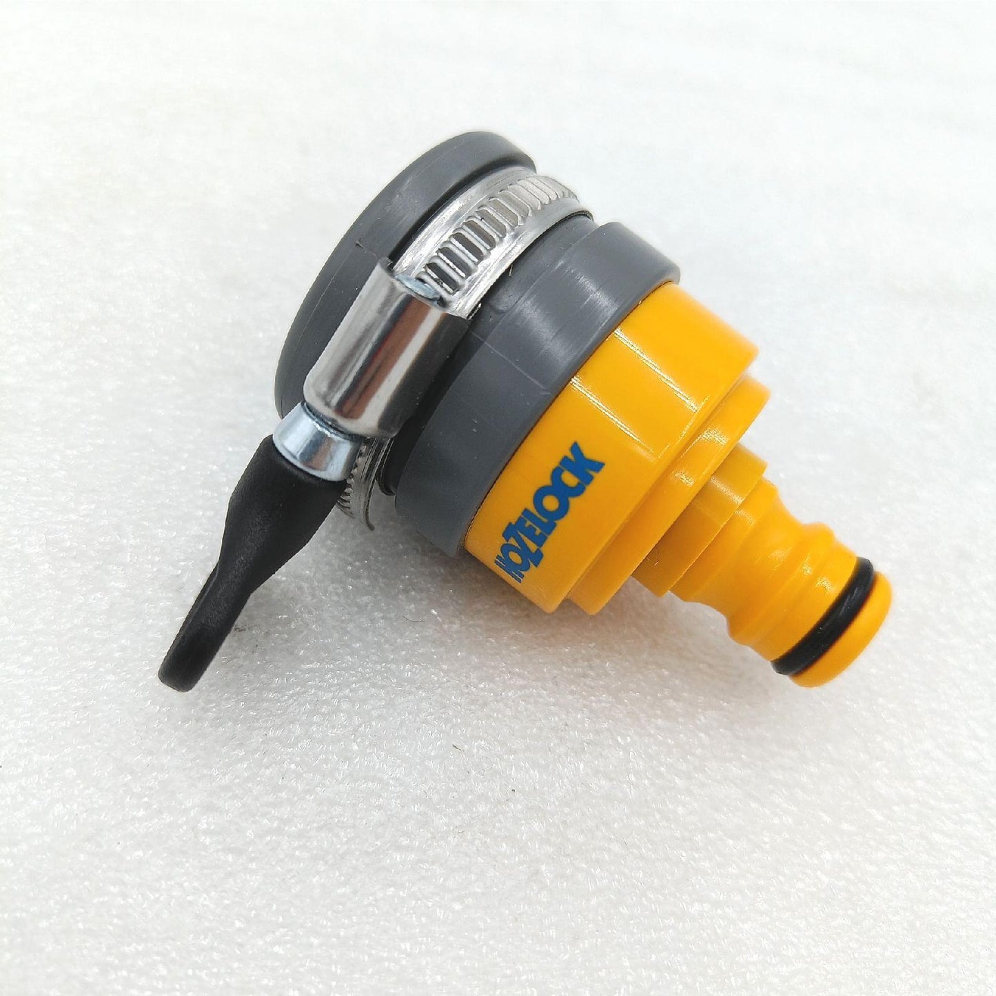 HOZELOCK - Runder Anschluss mit Innengewinde Ø 20mm -24mm: Für moderne Küchenarmaturen ohne Gewinde, Verstellbare Edelstahlklemme, Einfache und dichte Verbindung [2177P9000]