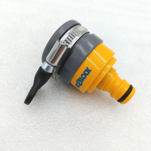 HOZELOCK - Runder Anschluss mit Innengewinde Ø 20mm -24mm: Für moderne Küchenarmaturen ohne Gewinde, Verstellbare Edelstahlklemme, Einfache und dichte Verbindung [2177P9000]