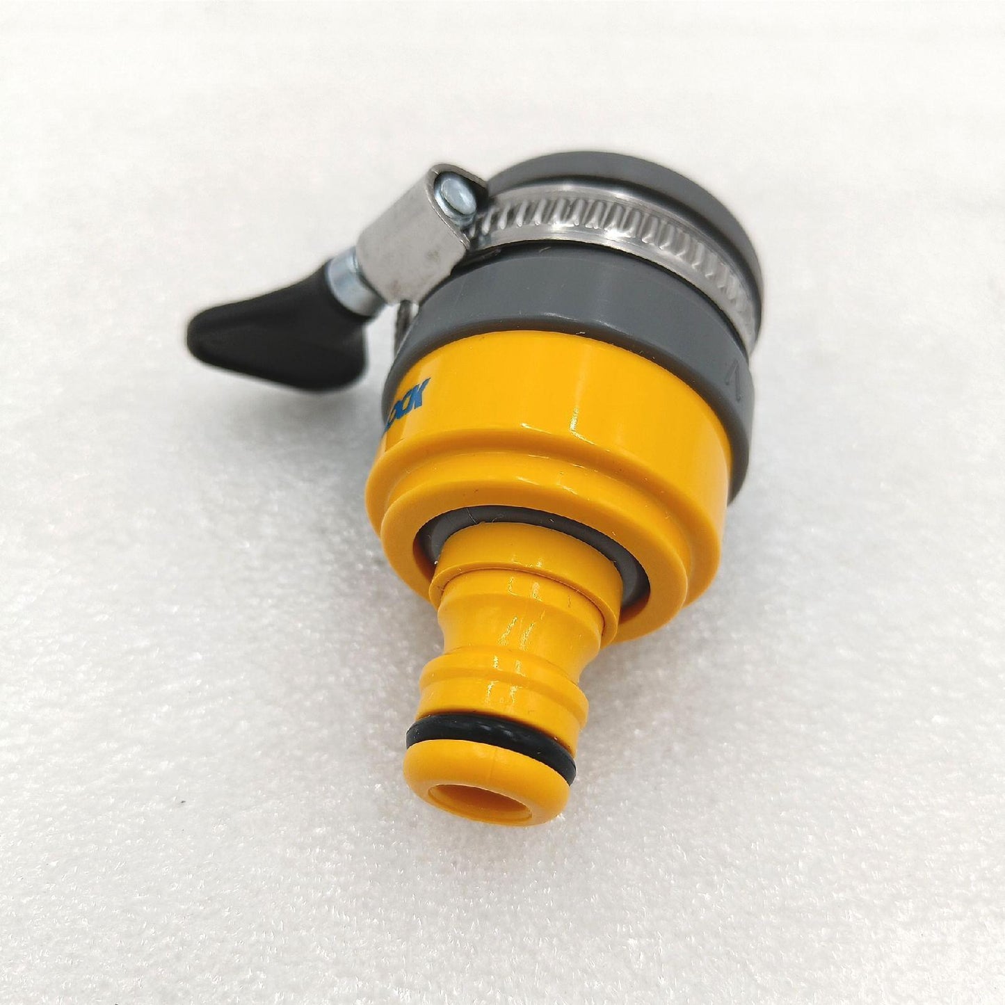HOZELOCK - Runder Anschluss mit Innengewinde Ø 20mm -24mm: Für moderne Küchenarmaturen ohne Gewinde, Verstellbare Edelstahlklemme, Einfache und dichte Verbindung [2177P9000]