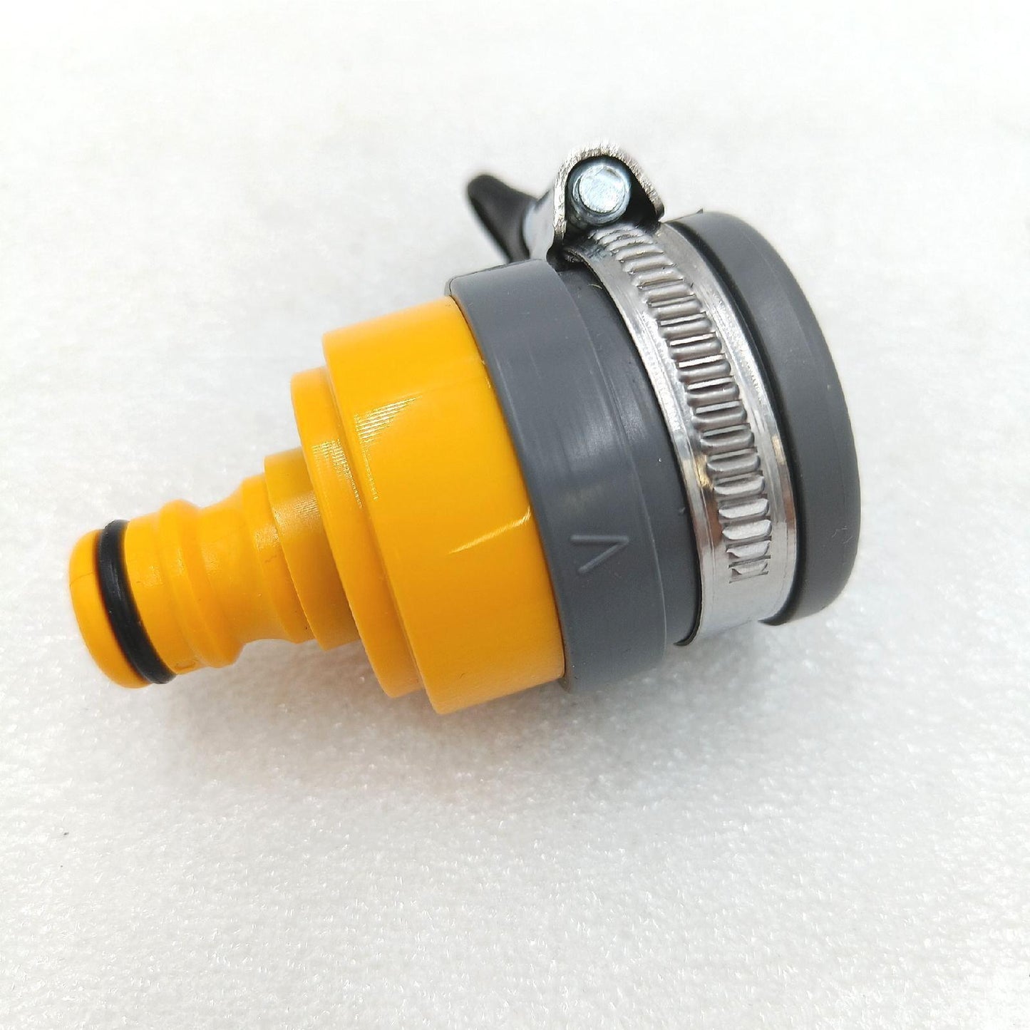 HOZELOCK - Runder Anschluss mit Innengewinde Ø 20mm -24mm: Für moderne Küchenarmaturen ohne Gewinde, Verstellbare Edelstahlklemme, Einfache und dichte Verbindung [2177P9000]