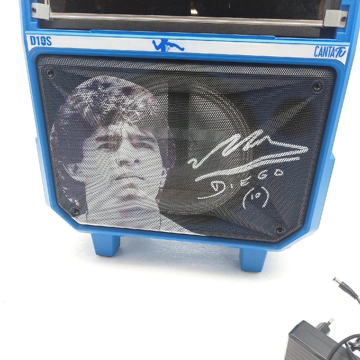 Canta Tu D10S Professionelles Karaoke System Mikrofon fehlt Gebrauchsspuren