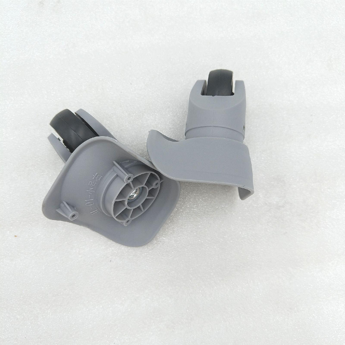 Yibuy Ersatzrad Schwenkrad Gepäck Modell 91x97x49mm grau
