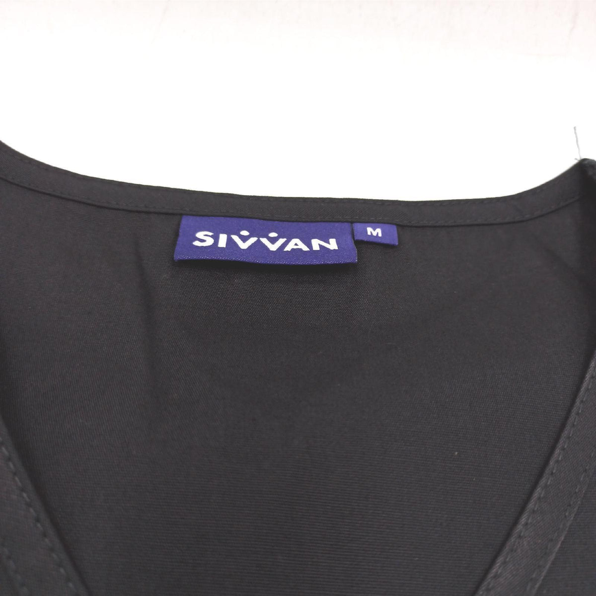 Sivvan Damen Pflegebekleidung Wickel-Top - S8302 - Black - M