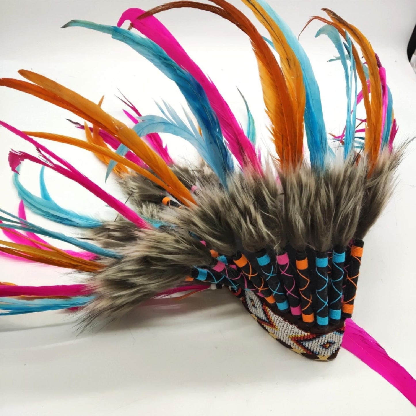 KARMABCN Kopfschmuck Kinderschmuck Kinderfederschmuck 21 Zoll