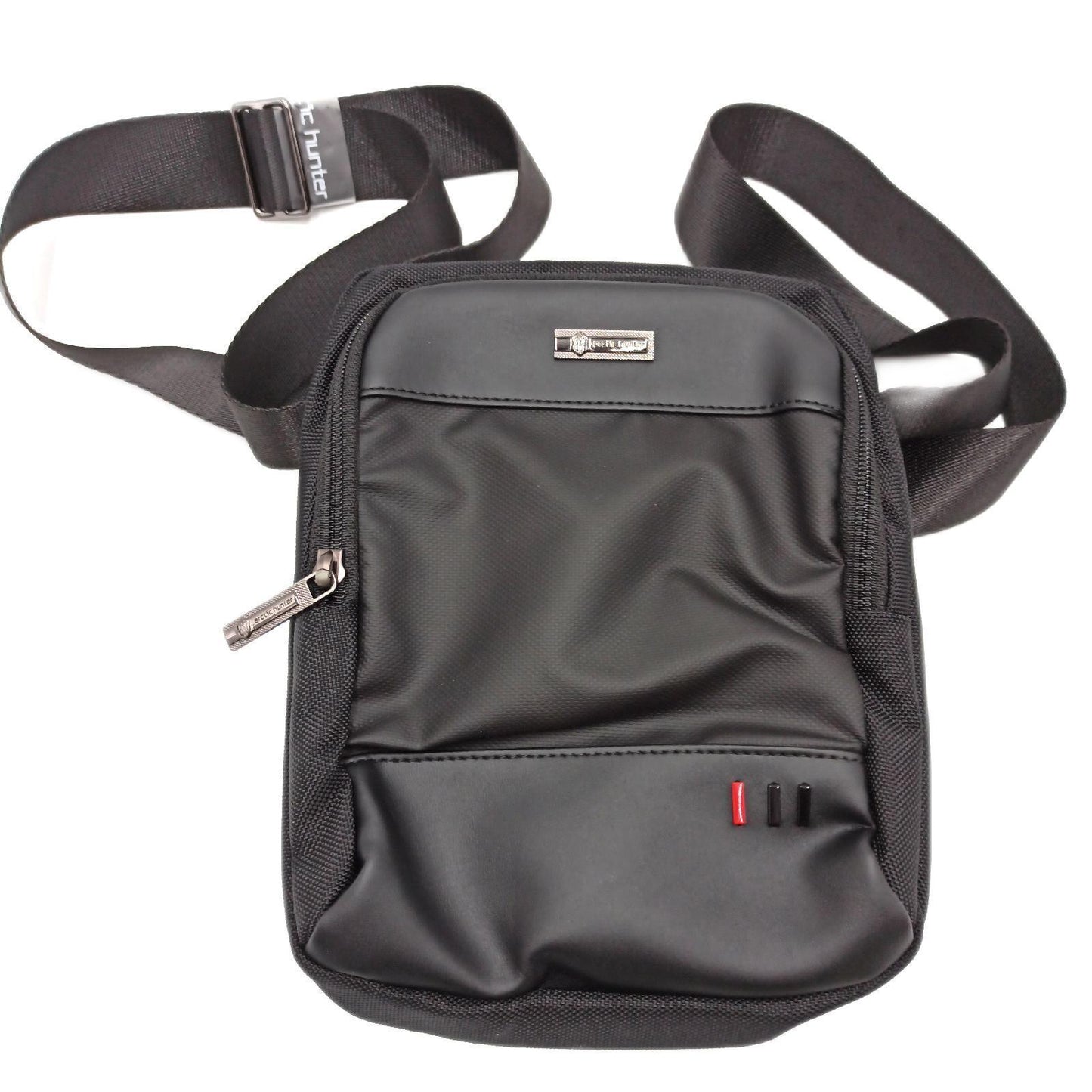 BAIGIO iPad 8 Zoll Schultertasche Nylon Umhängetasche Wasserabweisend Schwarz Stauraum Tablet Leicht_ADMIN