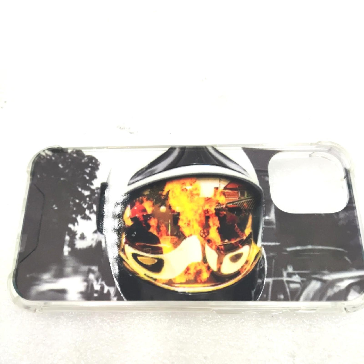 Cokitec Schutzhülle für iPhone 12 Mini Feuerwehrhelm