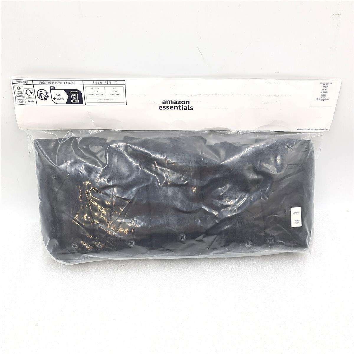 Amazon Essentials Herren Boxershorts Unterwäsche Große Größen 3XL Schwarz Komfort Baumwolle ideal