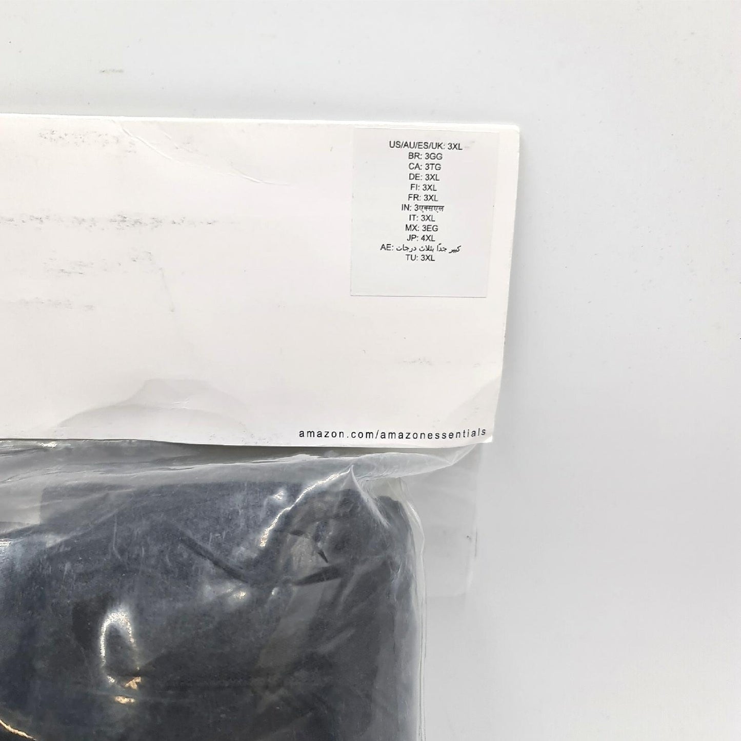 Amazon Essentials Herren Boxershorts Unterwäsche Große Größen 3XL Schwarz Komfort Baumwolle ideal