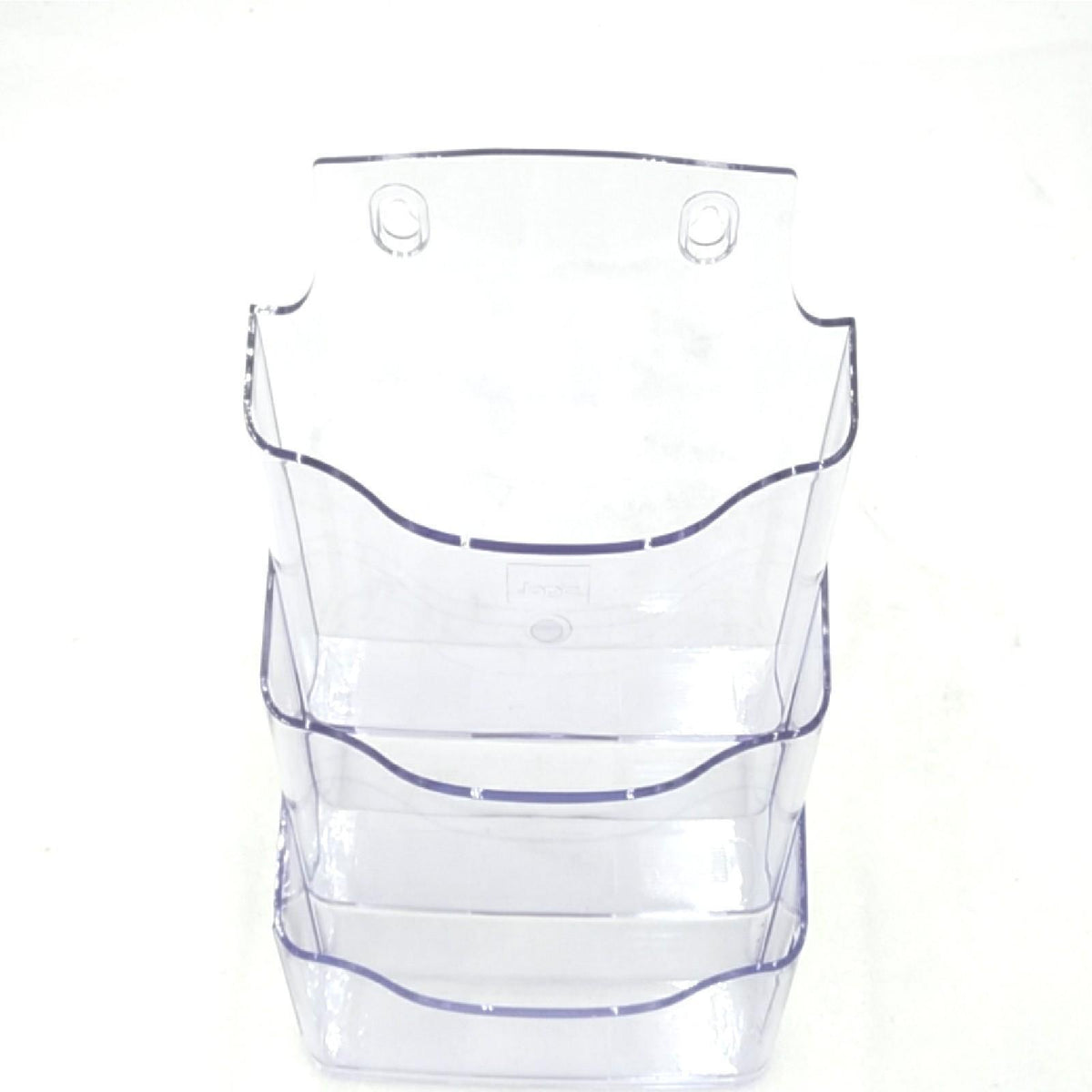 Sigel LH132 Prospekthalter DIN A5 3 Fächer Acryl transparent