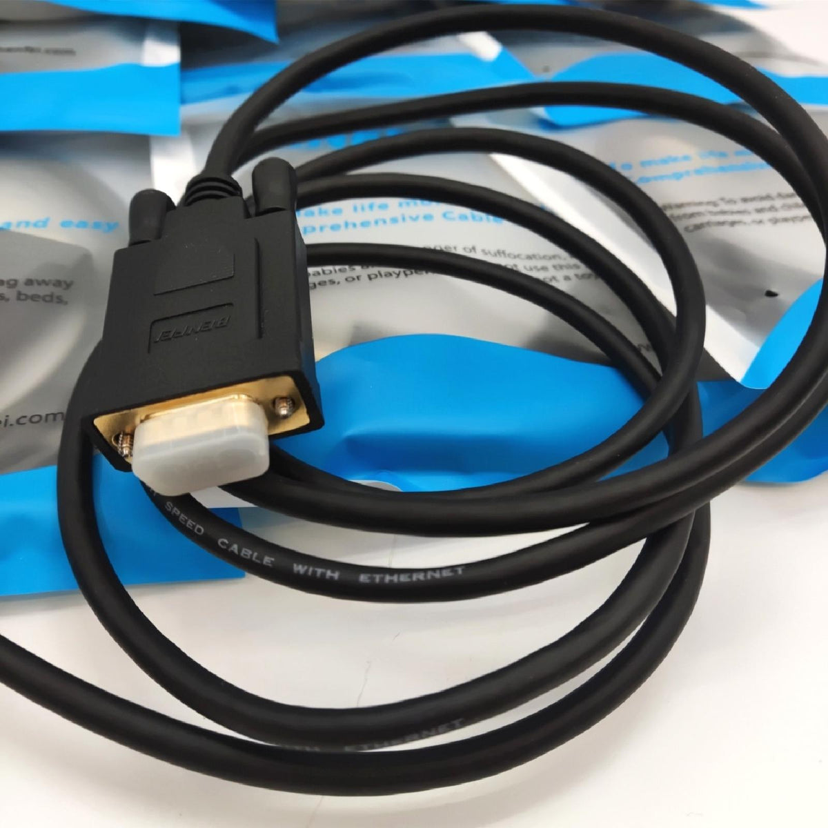 BENFEI HDMI zu VGA Kabel 1 8M 10 Stück  Unterstützt Full HD 1080p  Konvertiert HDMI-Signal von Laptop/PC/Blu-ray-Player zu VGA-Monitor/Projektor/TV