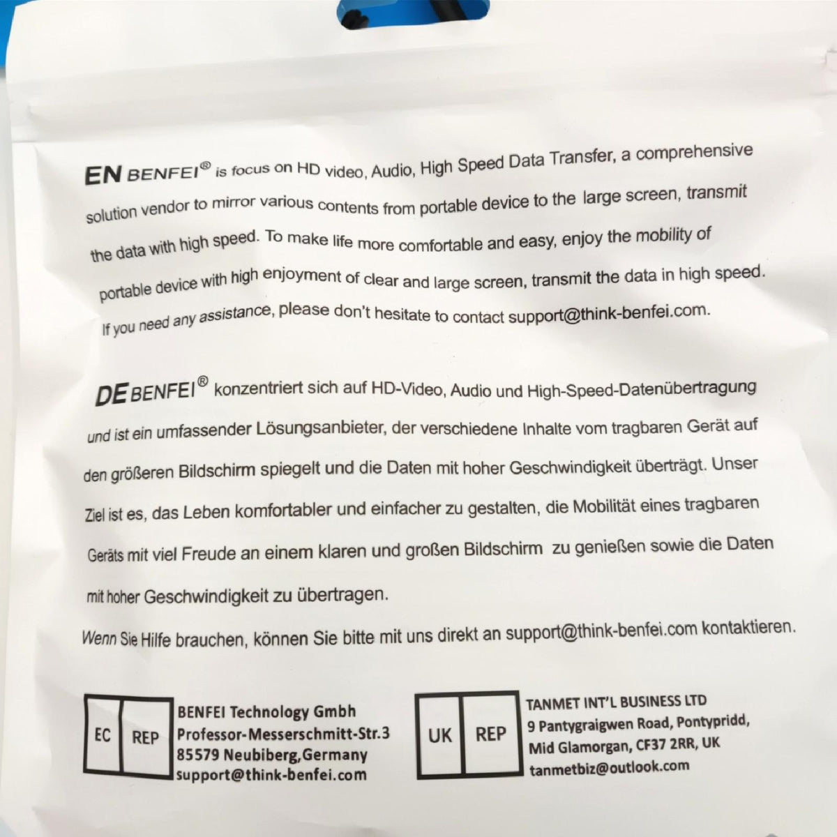 BENFEI HDMI zu VGA Kabel 1 8M 10 Stück  Unterstützt Full HD 1080p  Konvertiert HDMI-Signal von Laptop/PC/Blu-ray-Player zu VGA-Monitor/Projektor/TV