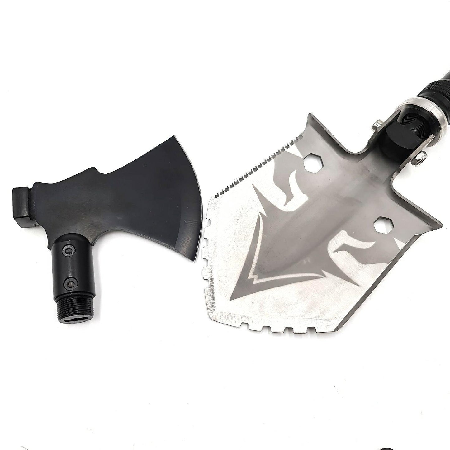 Klappspaten Multifunktional Schaufel Axt rostfrei Tasche Reißverschluss defekt