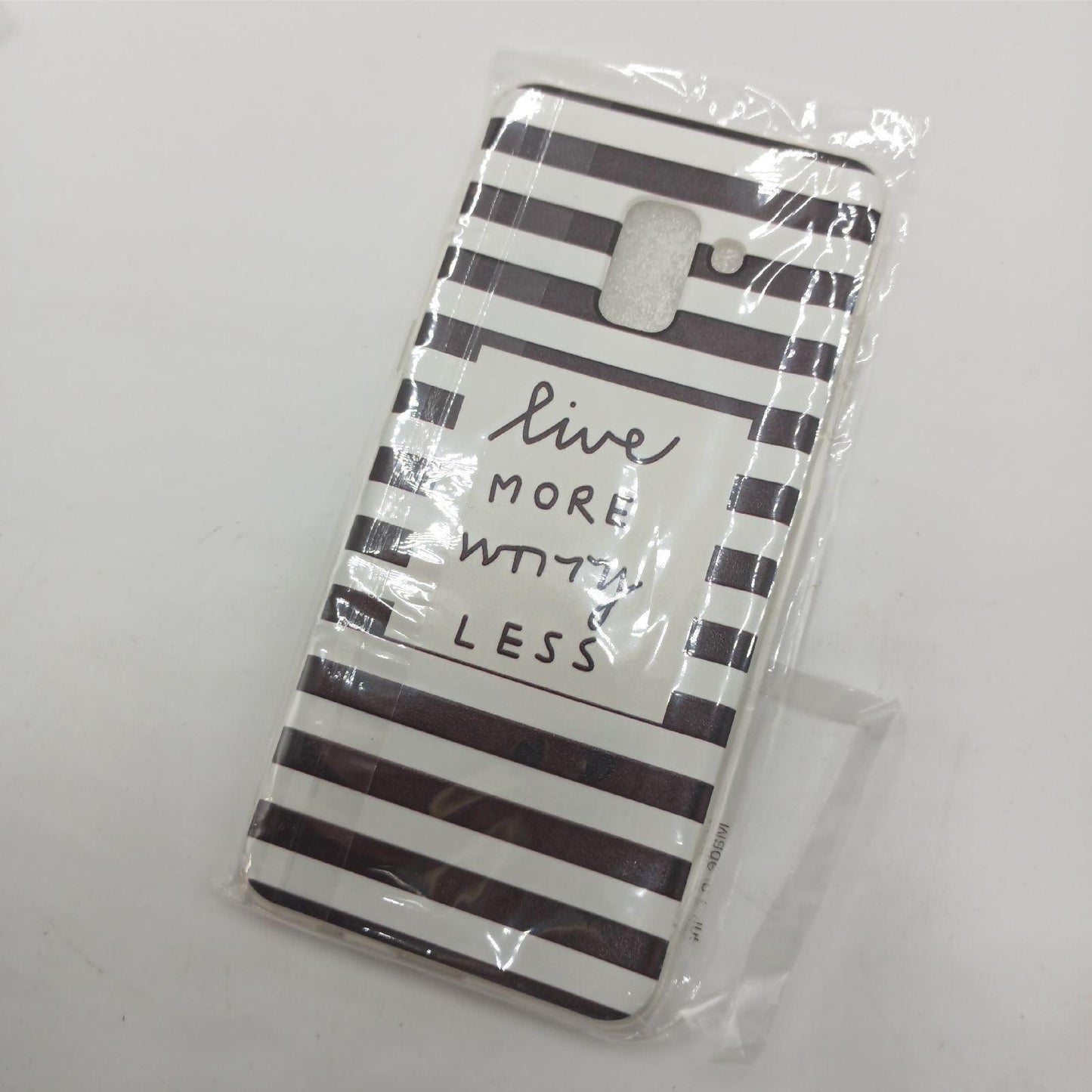 Novago Handy Hülle Zubehör Samsung A8 Plus 2018 Transparent Weich Stoßfest Schutz