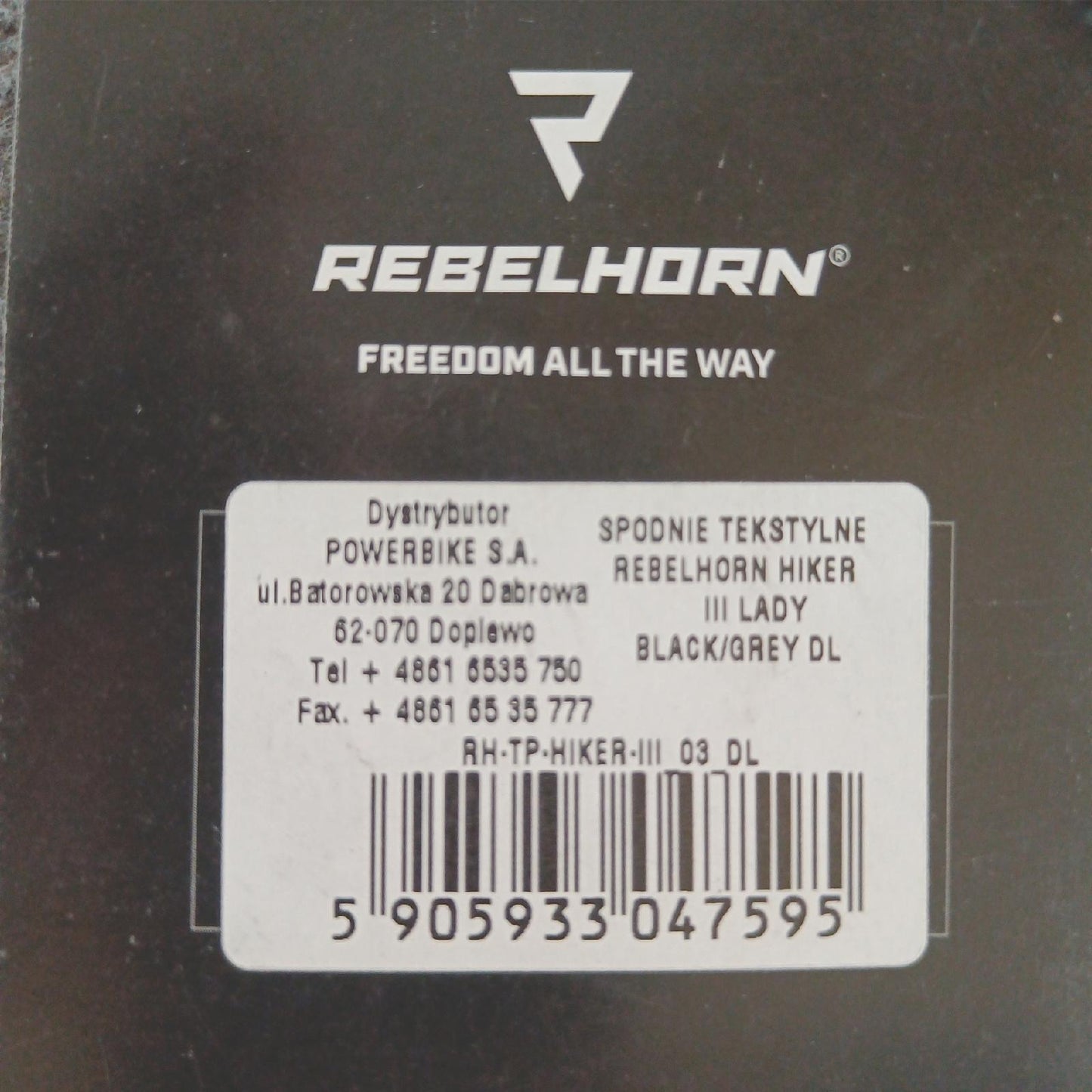 REBELHORN Motorradhose Damen Textilhose Hiker III Motorradzubehör Atmungs