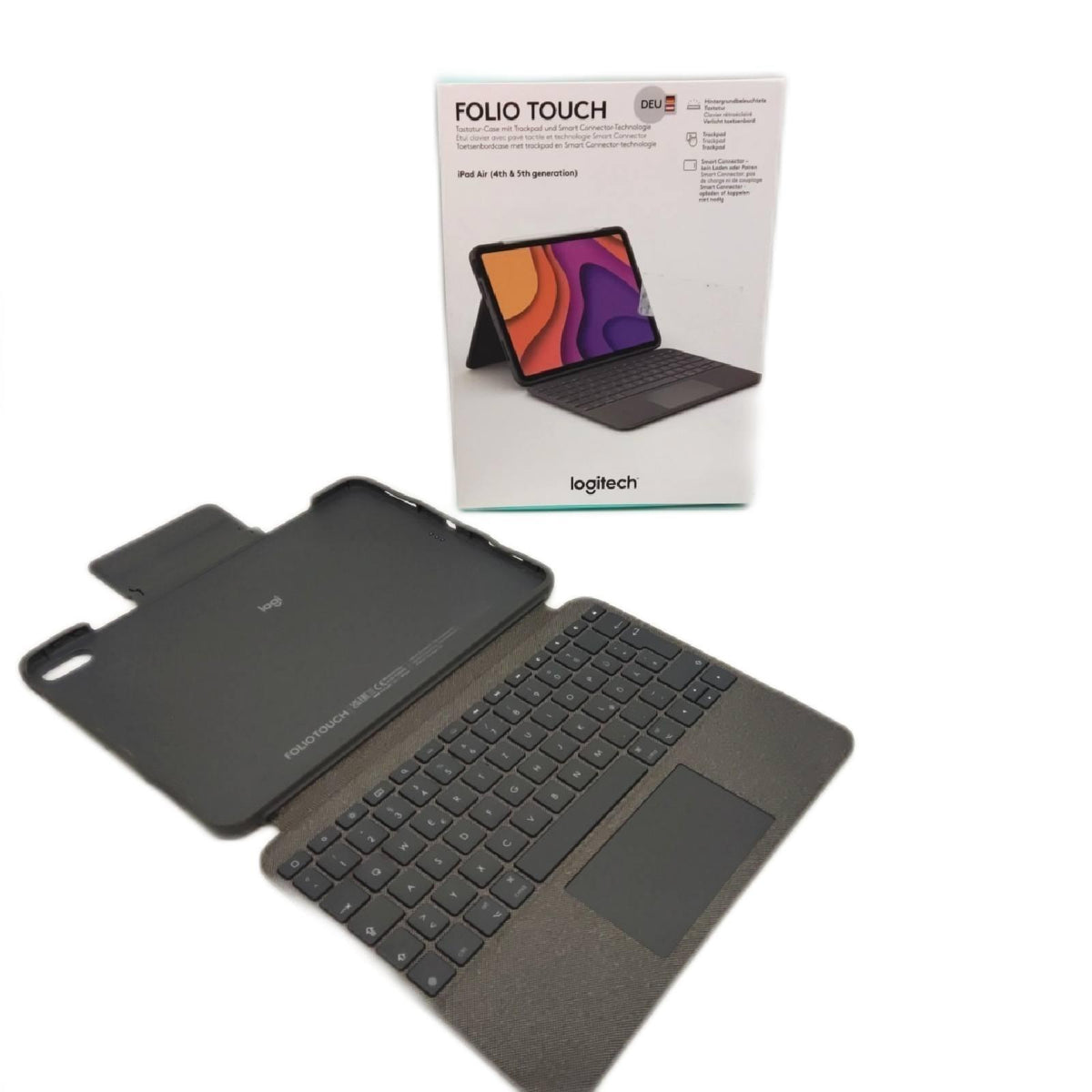 Logitech Folio Touch iPad Huelle Tastatur Trackpad Smart Connector Defekt