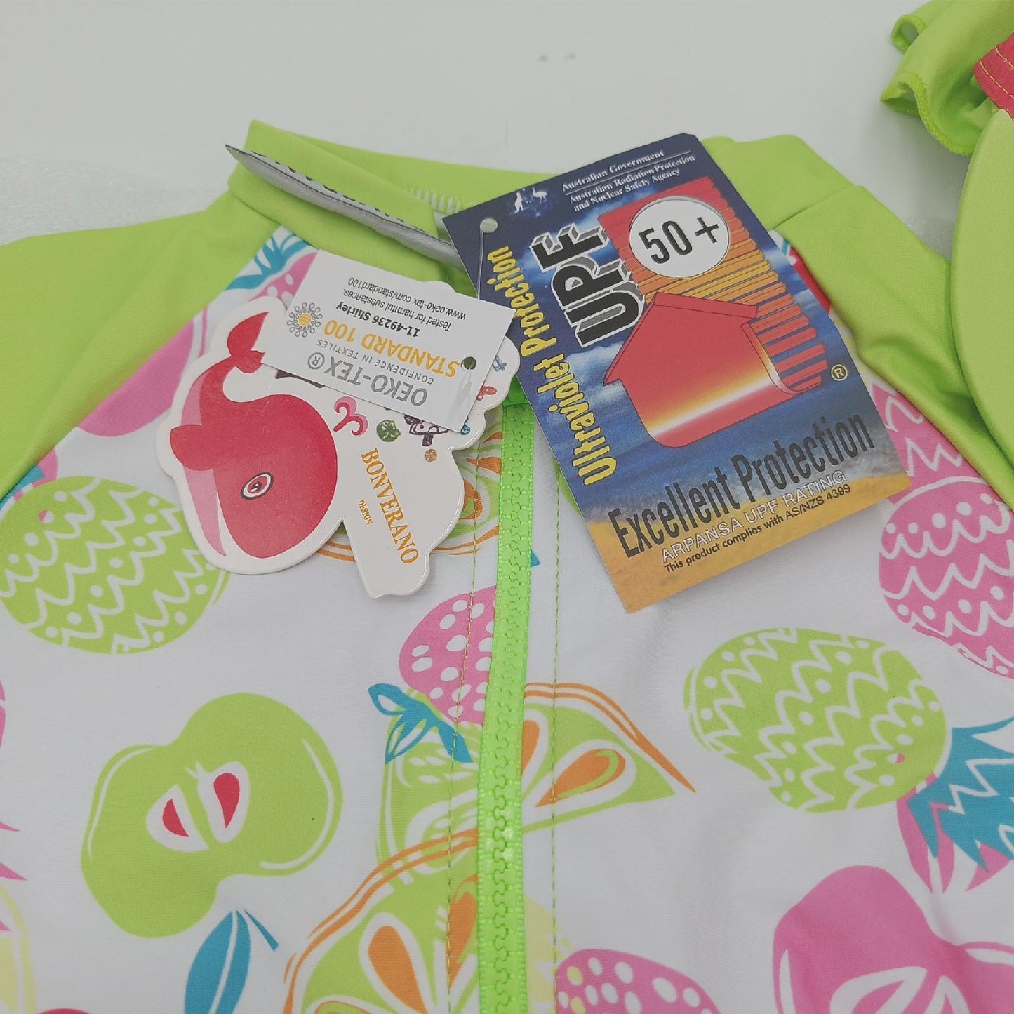 Soui Badeanzug Kinderbekleidung 18 24 Monate UV Schutz 50 Plus Re