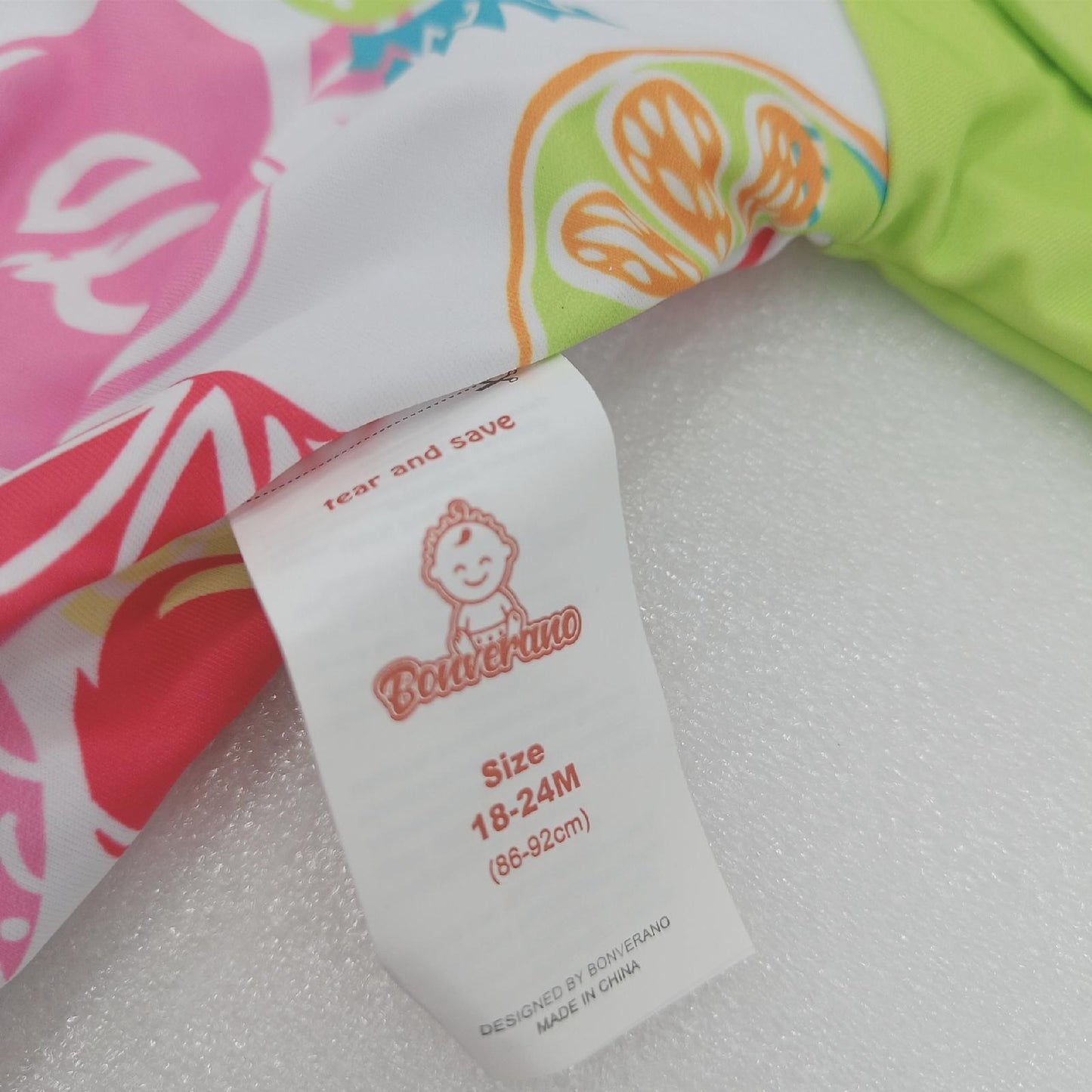 Soui Badeanzug Kinderbekleidung 18 24 Monate UV Schutz 50 Plus Re