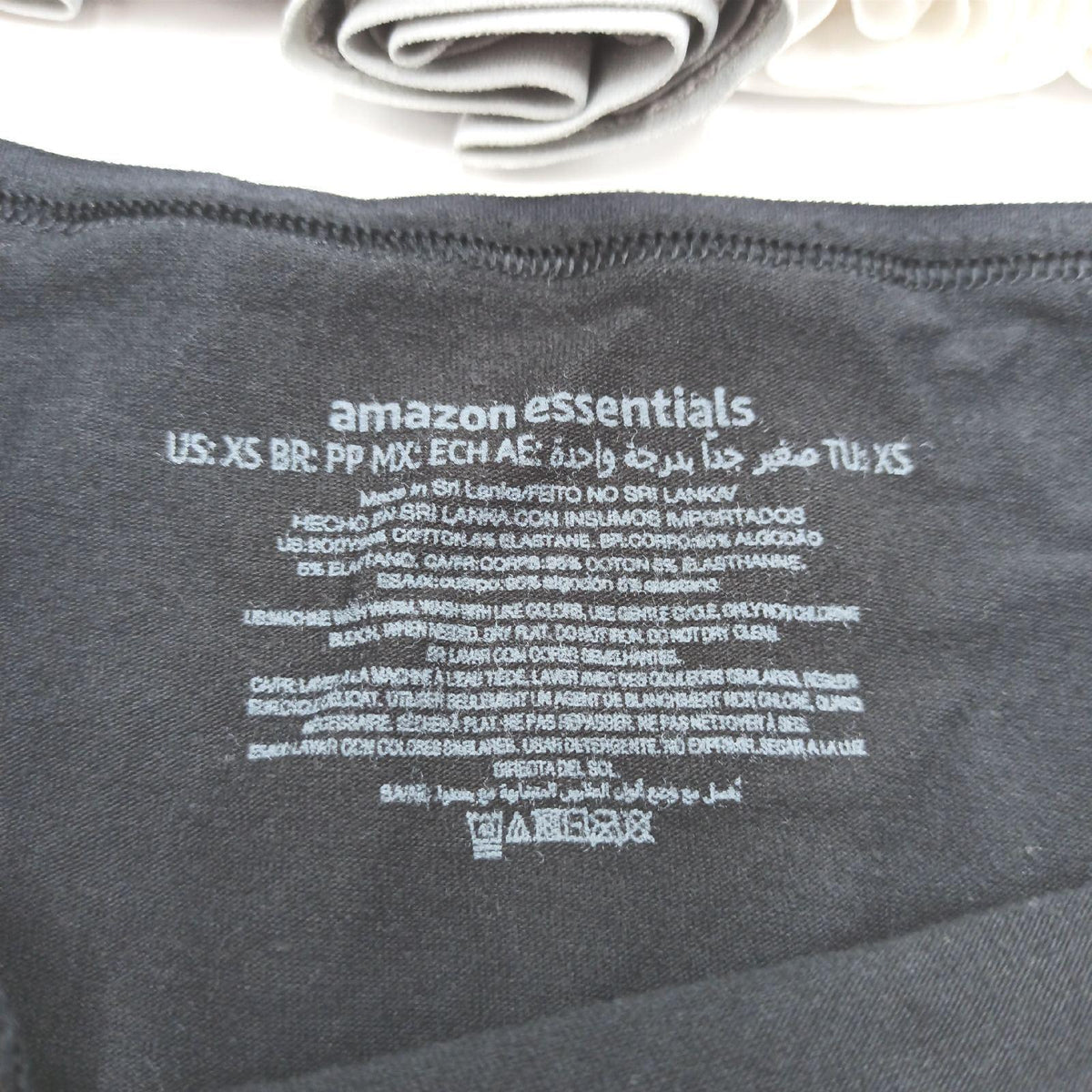Amazon Essentials Damen Unterwäsche Bikini Slips Baumwolle in Übergröße erhältlich  10er Pack  Grau Meliert/Hellrosa/Schwarz/Weiß  36