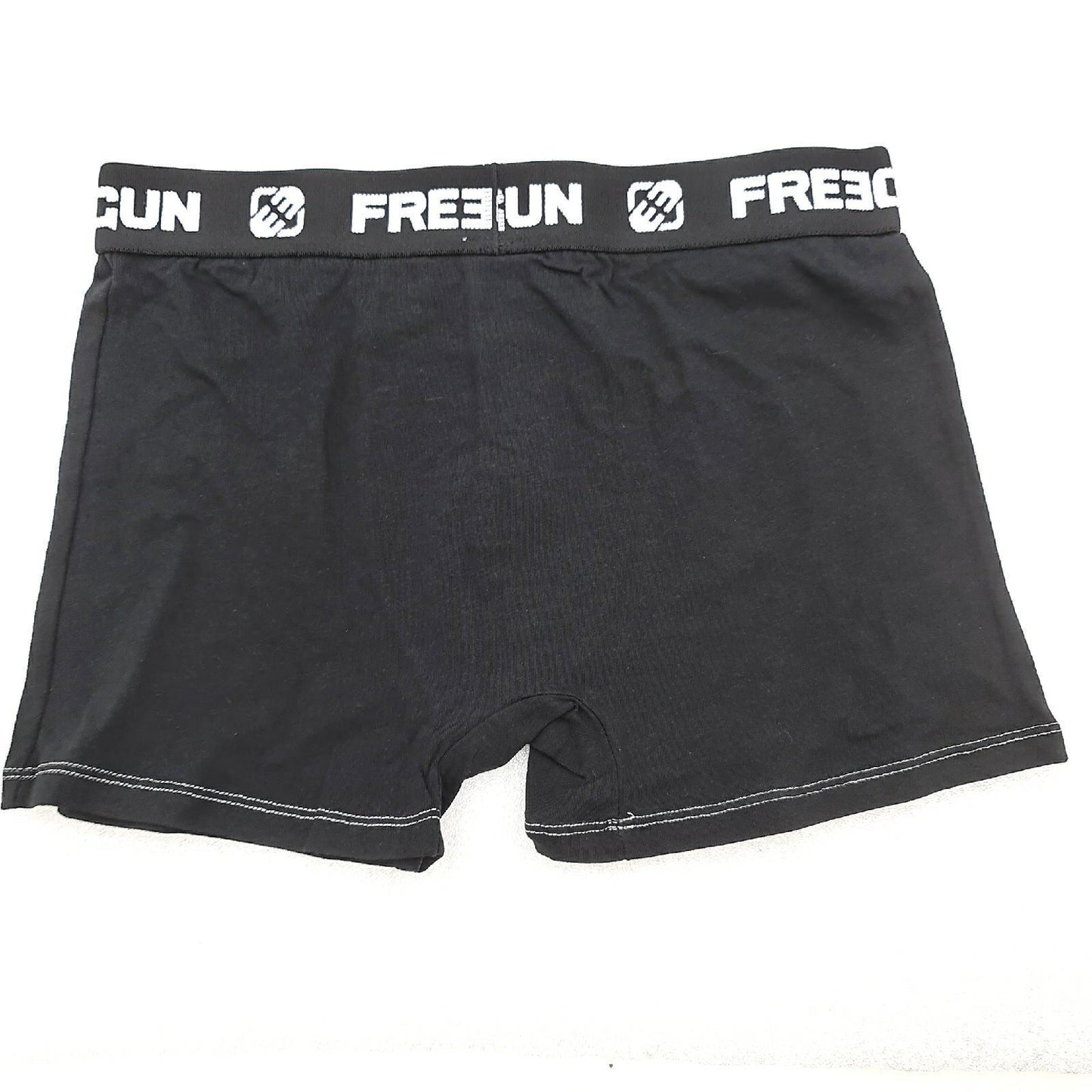 FREEGUN Boxershorts Herren Unterwäsche 9er Pack Schwarz Grau Weiß Blau Komfort und