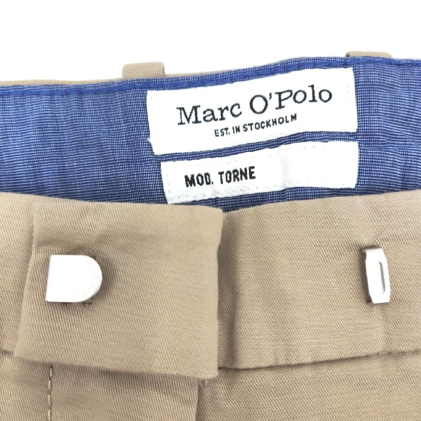 Marc O Polo Damenhose Chino Bekleidung Slim Fit Beige Tall Teak Elegant Stretch