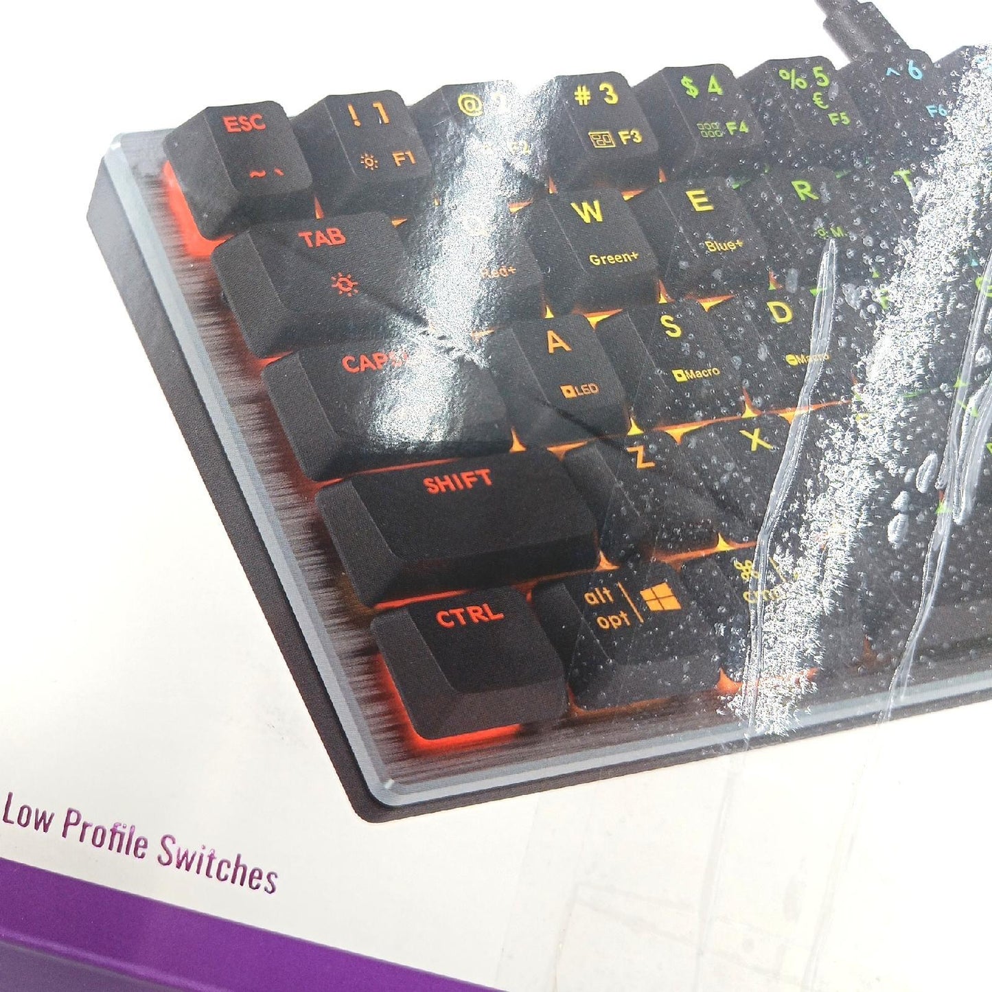 Cooler Master SK620 Tastatur 60 Prozent RGB Beleuchtung Space Grey fehlt Control Taste