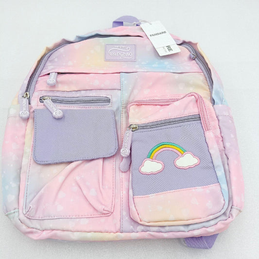 FANDARE Rucksack Schulranzen Schulzubehör Mädchen Fuchs Freude Schulalltag Tasche für