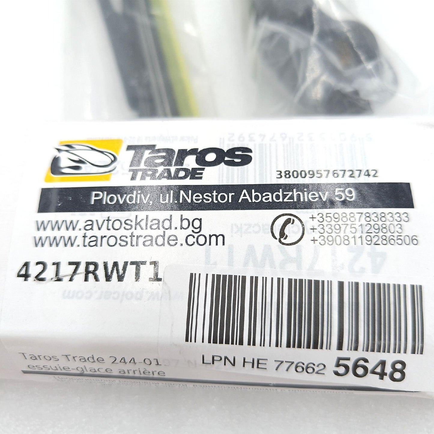 TarosTrade Scheibenwischerarm Set Auto Ersatzteil 244 0197 N 825
