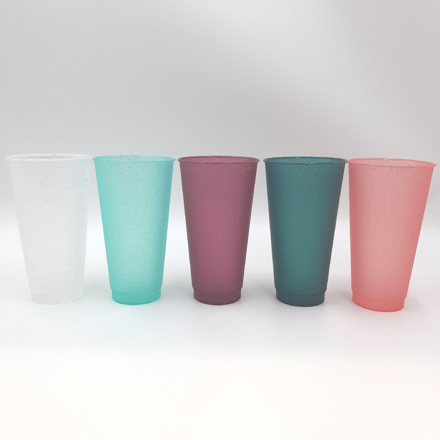 Plastikbecher Set Camping Geschirr Outdoor Zubehör Picknick wiederverwendbar 5x