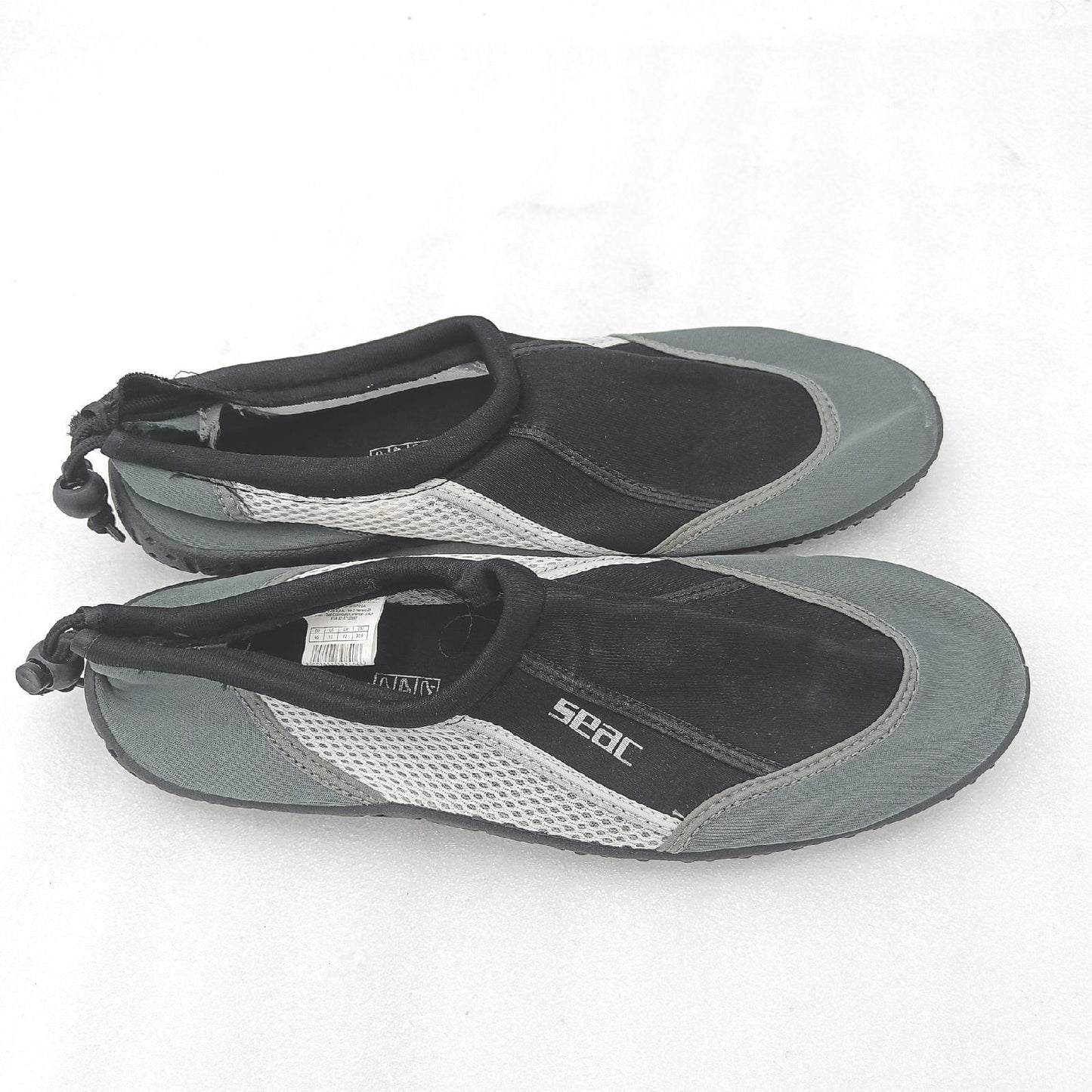 SEAC Badeschuhe Schwimmbad Strand Reef schnelltrocknend grau Erwachsene Kinder