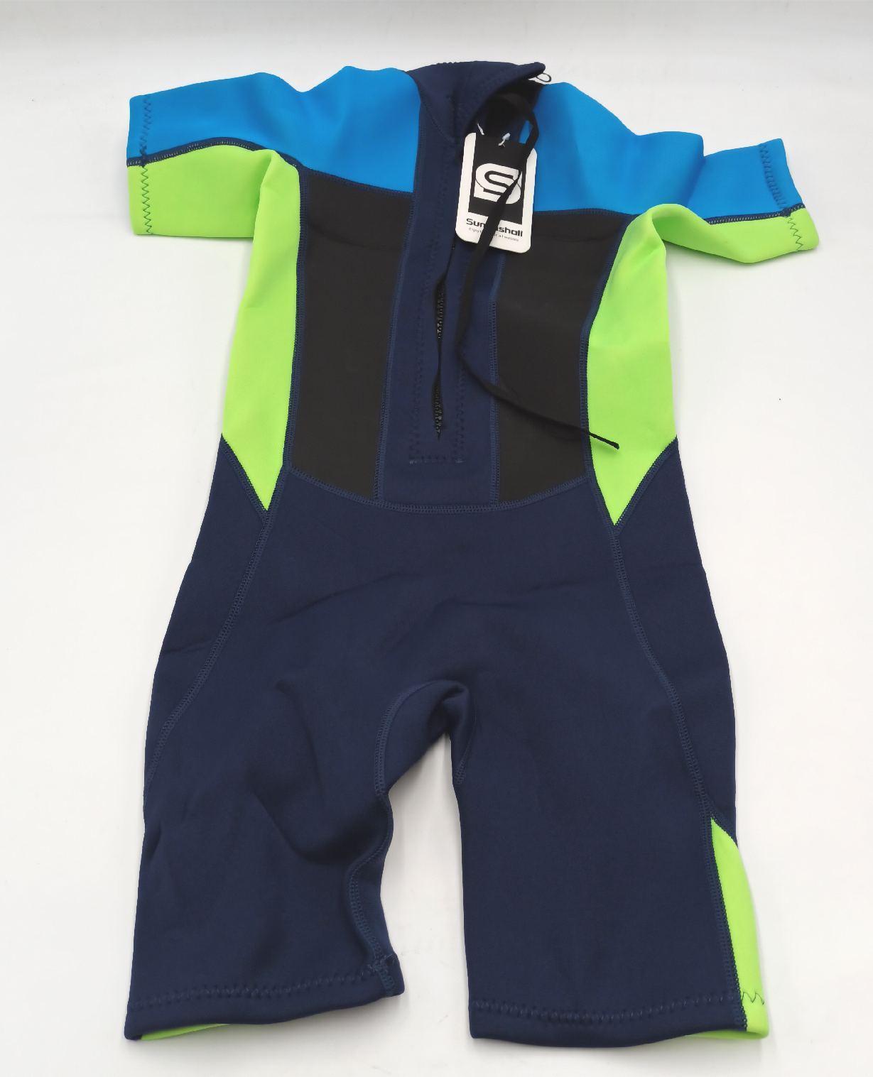 Taucher Badeanzug Jungen Shorty Taucher 2.5mm Neopren Thermik Surf Kids