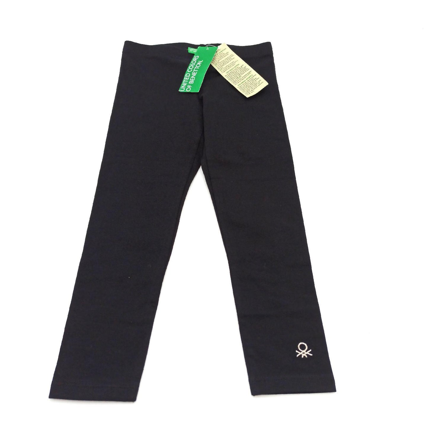 United Colors of Benetton Mädchen Legging, Schwarz (Nero 100), 100 (Herstellergröße: XX)