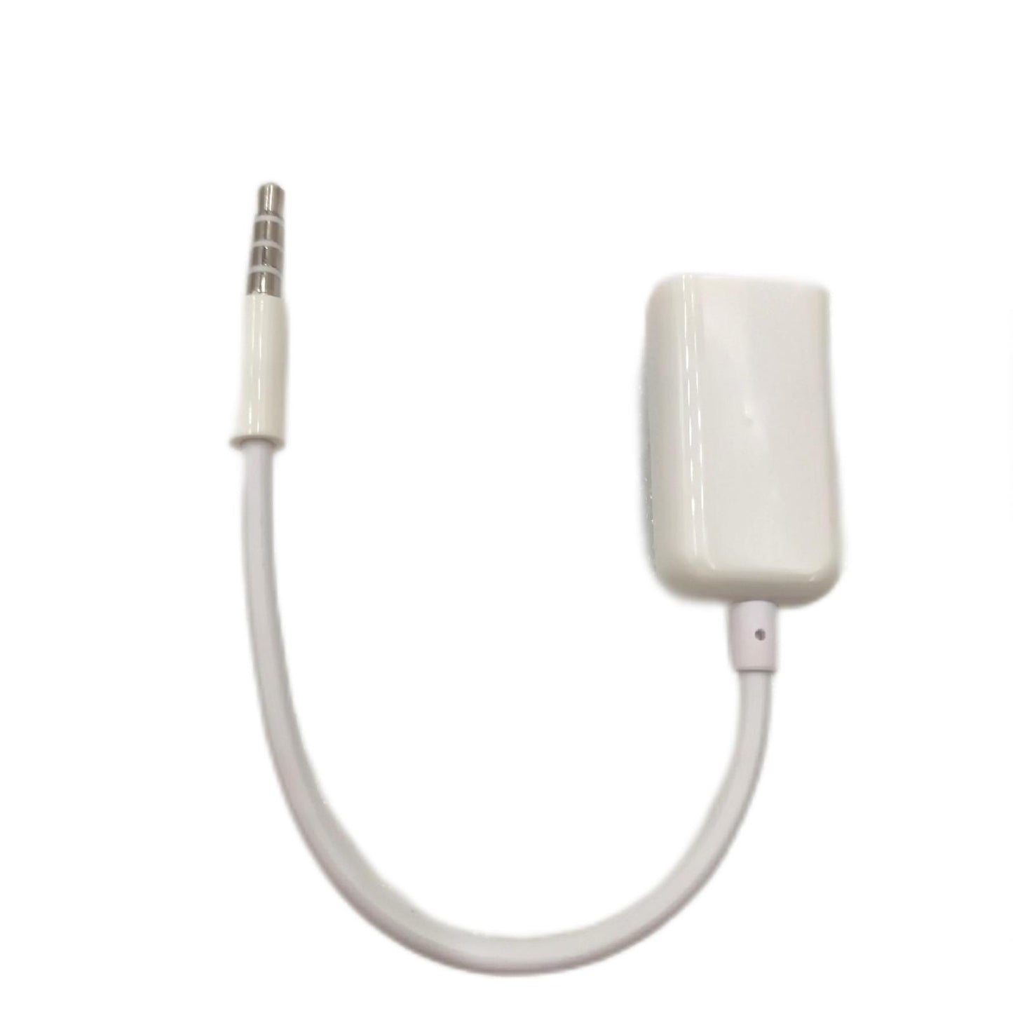 Oxsubor TM USB Weiblich zu DC 3.5mm männliches Auto AUX Adapter Fahrzeug Elektronik Music Sync Adapter