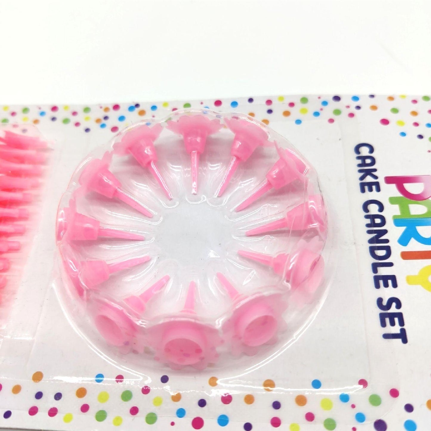 Clairefontaine Kerzenset Partyzubehör Eurowrap 12630PC sicher Geburtstag Feier Rosa