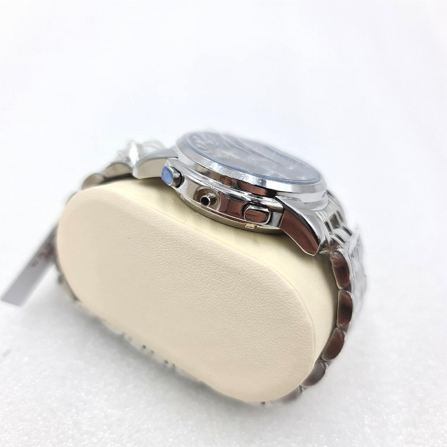 OLEVS Herrenuhren Automatik Mechanische Silber Armbanduhr Skelettiertem (132,29)