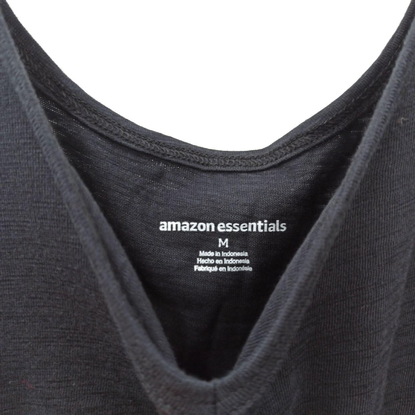Amazon Essentials Maxikleid Damenmode Sommer Schwarz M elastische Taille elegant