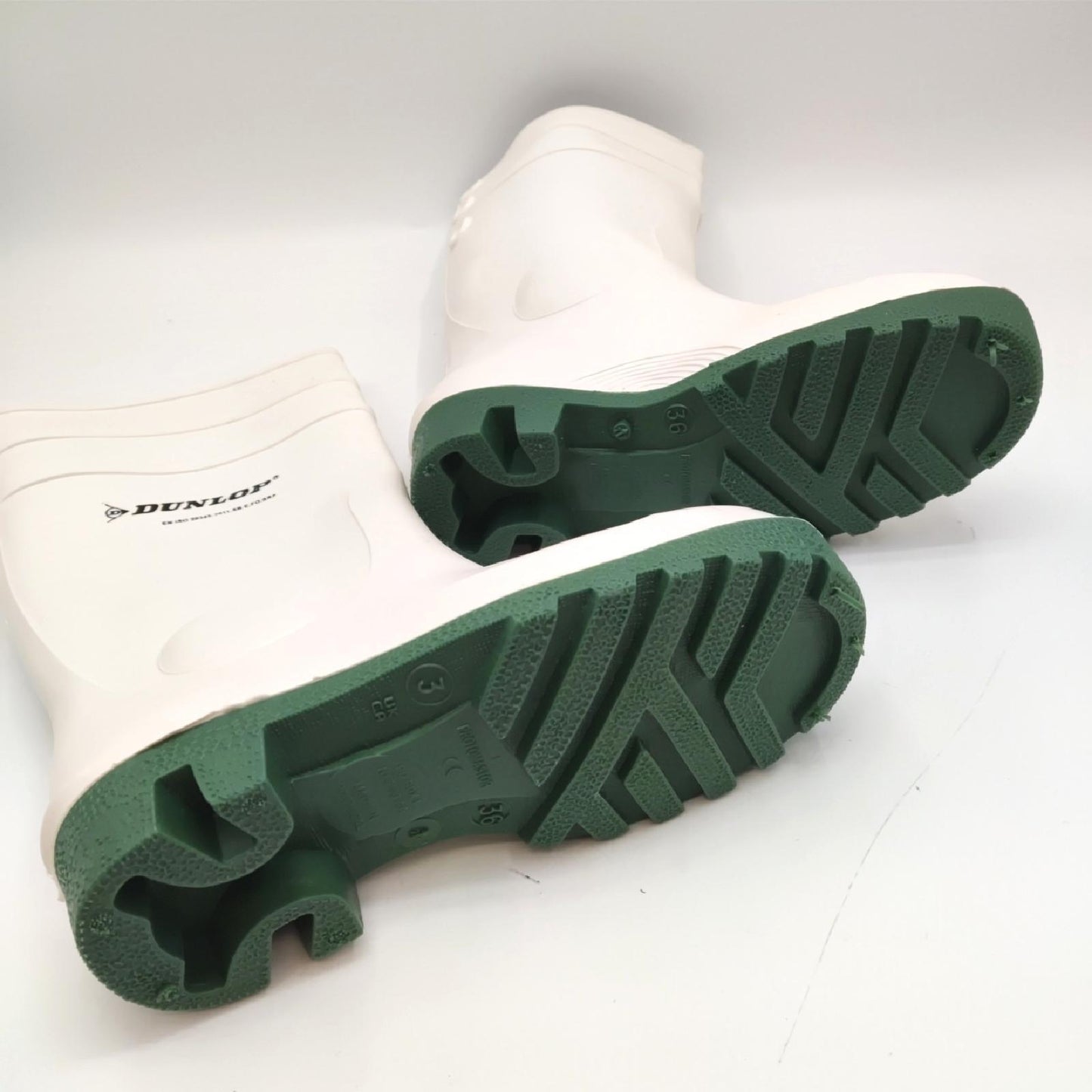 Dunlop Protective Footwear 171BV Protomastor, Weiß/Grün, Größe 36 EU