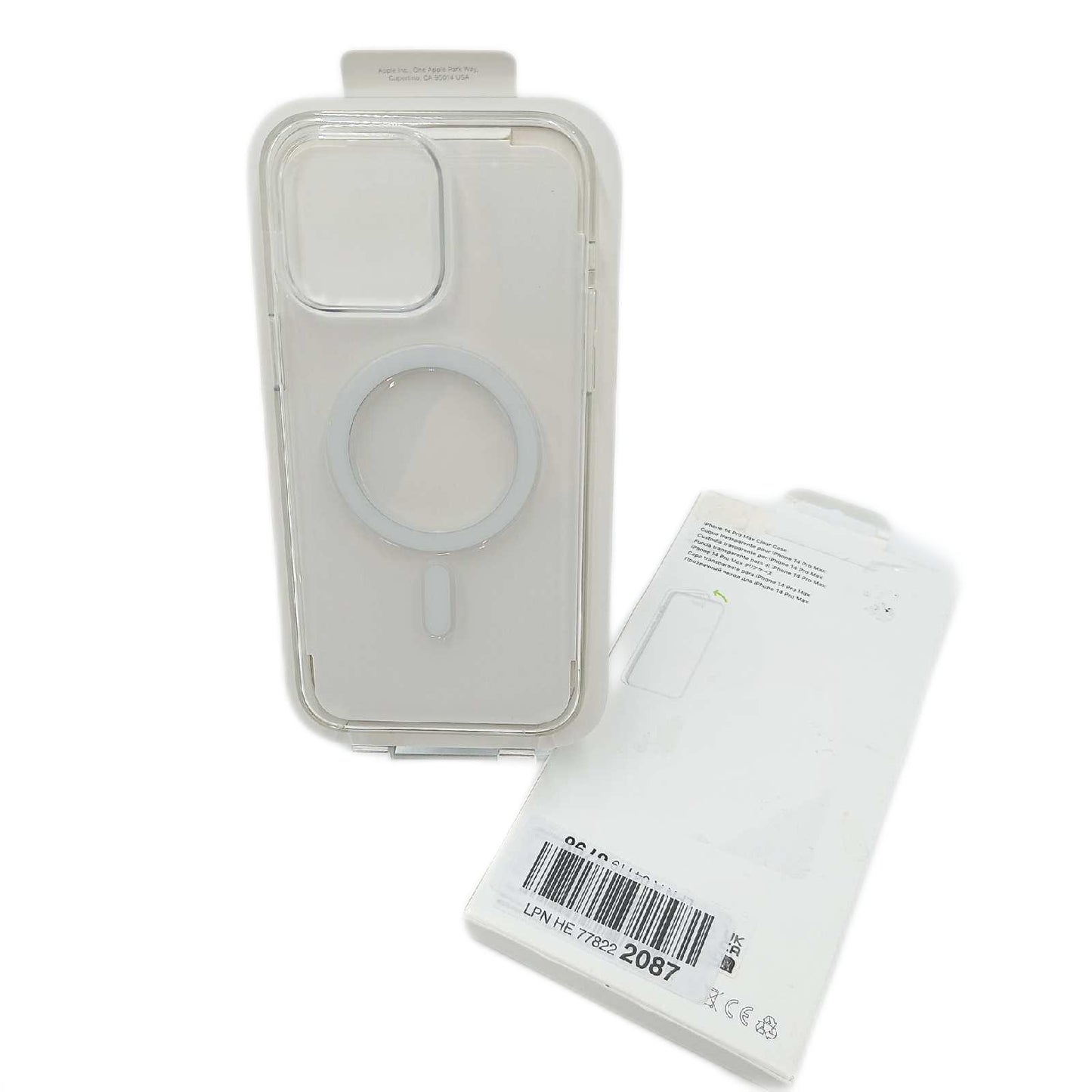 Apple iPhone Hülle Zubehör iPhone 14 Pro Max Transparentes Case mit MagSafe Schut