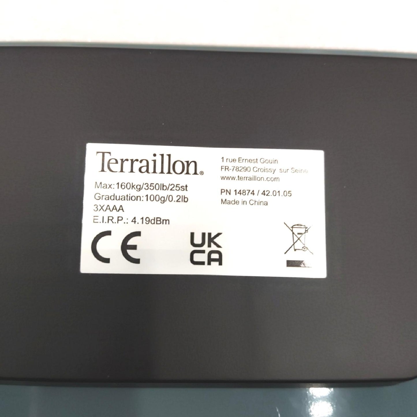 Terraillon Personenwaage Badezimmerwaagen SMART CONNECT Bluetooth BMI 8 Benutzer Health Tracker