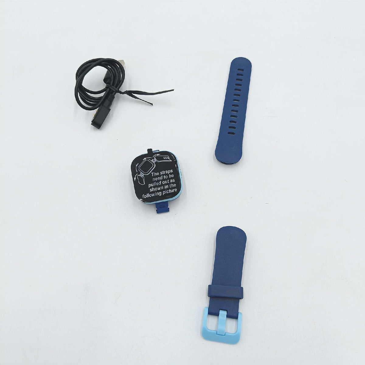 HOOMOON Kinder Tracker Uhr Smartwatch Fitness IP68 Wasserdicht 14 Zoll DIY Ziffer