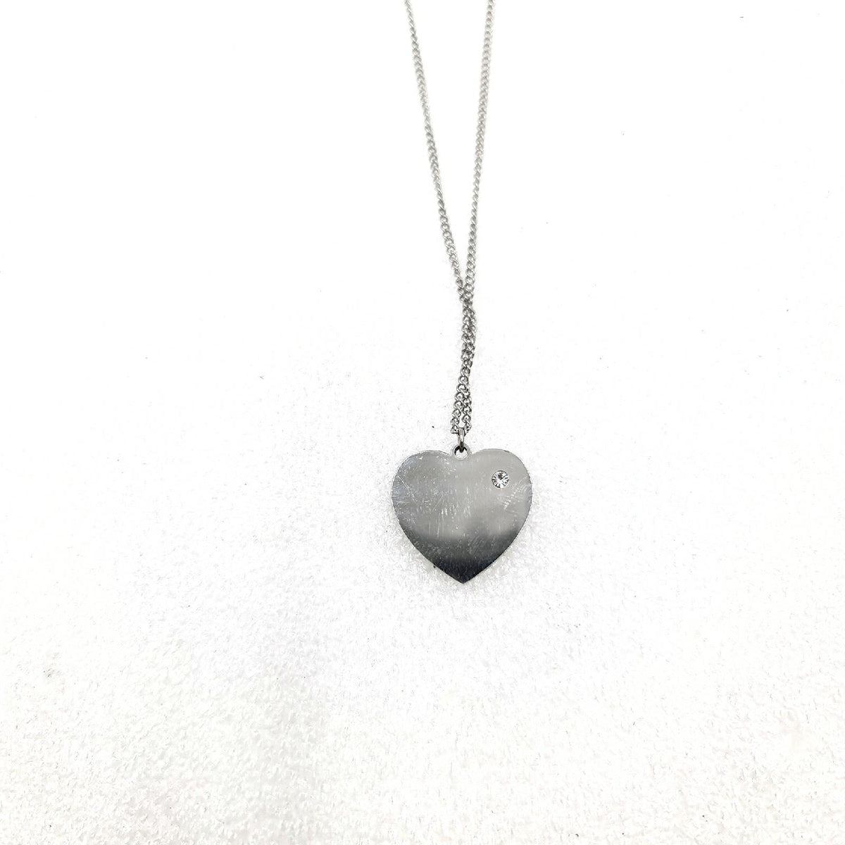 Ouran Halskette Schmuck Damen Mädchen Edelstahl Kristall glamourös elegant und stilvoll