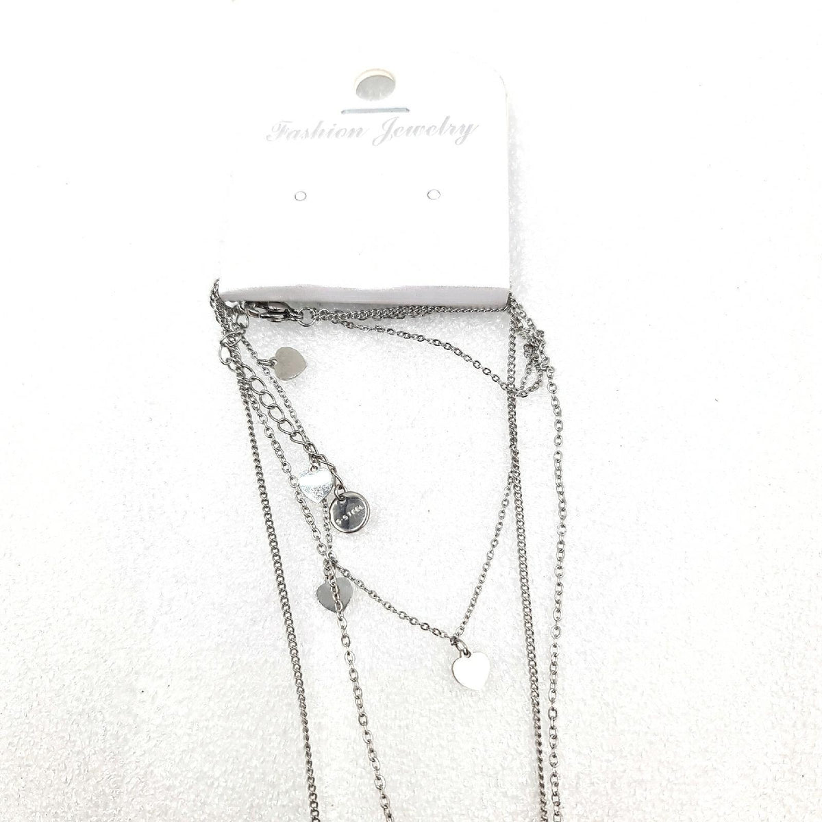 Ouran Halskette Schmuck Damen Mädchen Edelstahl Kristall glamourös elegant und stilvoll