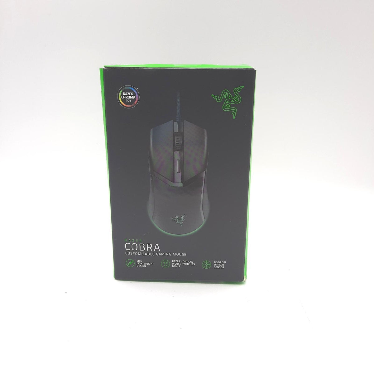 Razer Gaming Maus Computerzubehör Cobra Leichtgewicht RGB Beleuchtung Perfekt